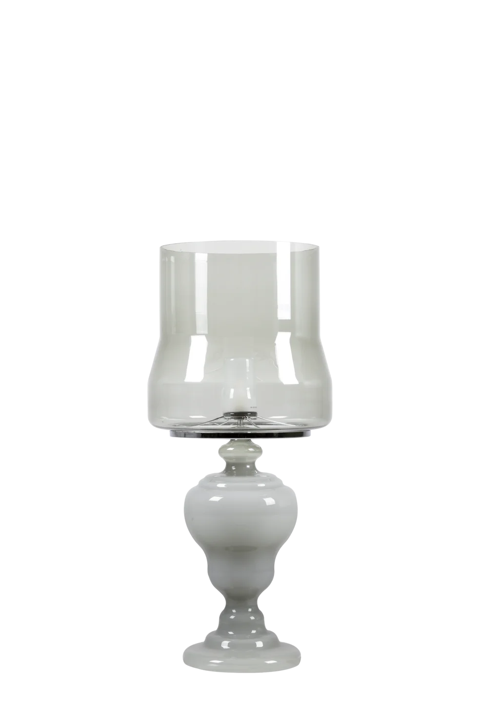 Kaipo TOO table lamp Pewter grey front view